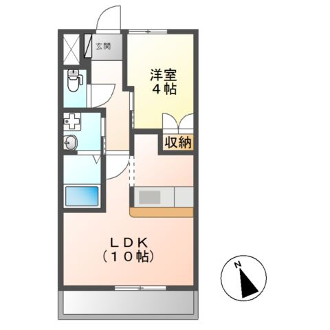 雫の間取り