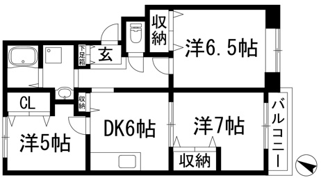 【間取り】