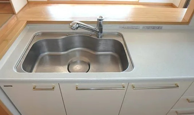 【中古マンション】クレアメゾン鶴ヶ島ステーションフロントのキッチン|シンクです☆