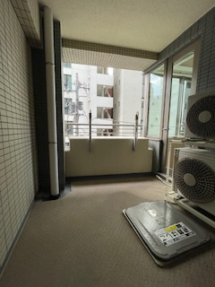 コスモ上野パークサイドシティのバルコニー|バルコニー