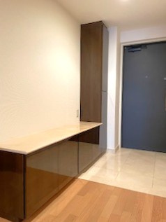 コスモ上野パークサイドシティの玄関|玄関