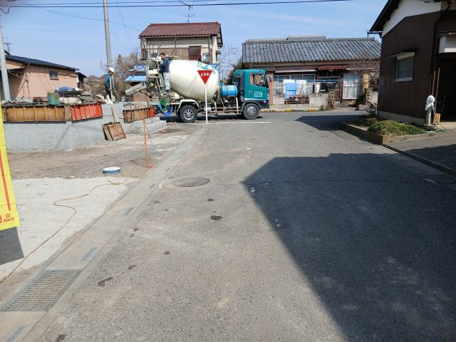 深谷市中瀬第１　の前面道路含む現地写真|現地前面道路（2026年03月02日）撮影