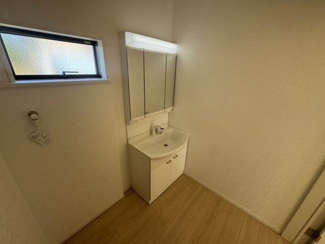 深谷市中瀬第１　の独立洗面台|２号棟現地洗面所（2026年09月24日）撮影