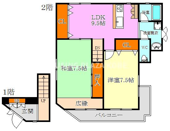 松野通4丁目貸家