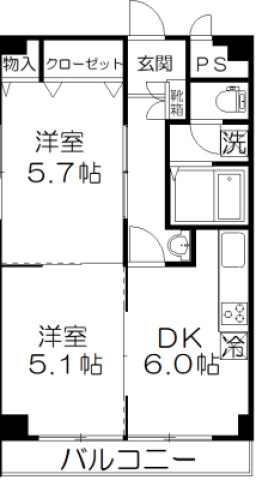 【間取り】 | グラース・ビ高島平