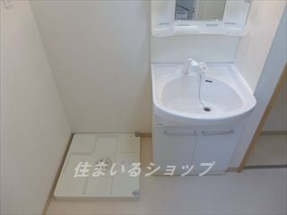 広島市安佐北区深川１丁目の賃貸マンションの洗面所|シャンプードレッサー