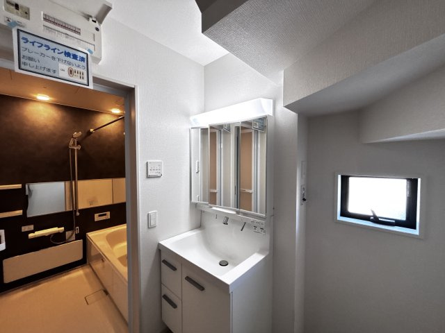 新築戸建　可部東1丁目(No.４／No.４)の独立洗面台