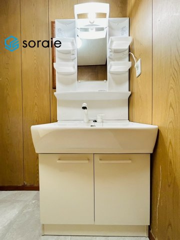 戸建 入間市宮寺の独立洗面台|3/19　撮影