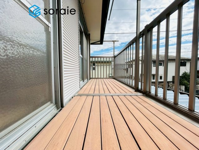 戸建 入間市宮寺のバルコニー|3/19　撮影