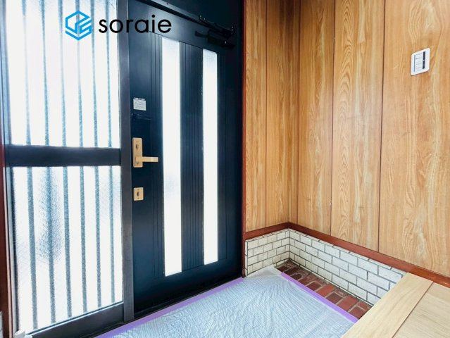 戸建 入間市宮寺の玄関|3/19　撮影