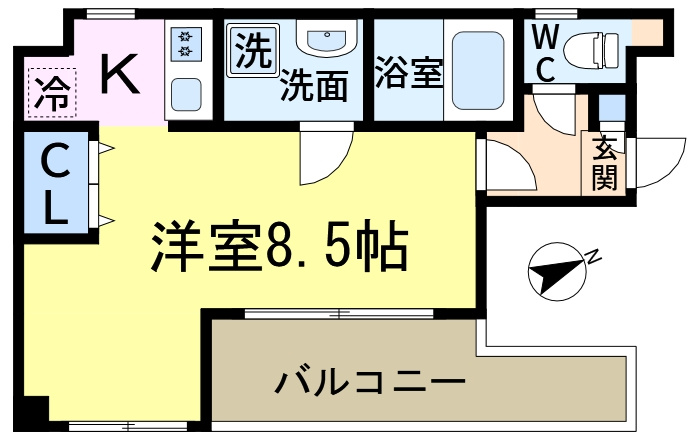 ボヌール新小岩の間取り