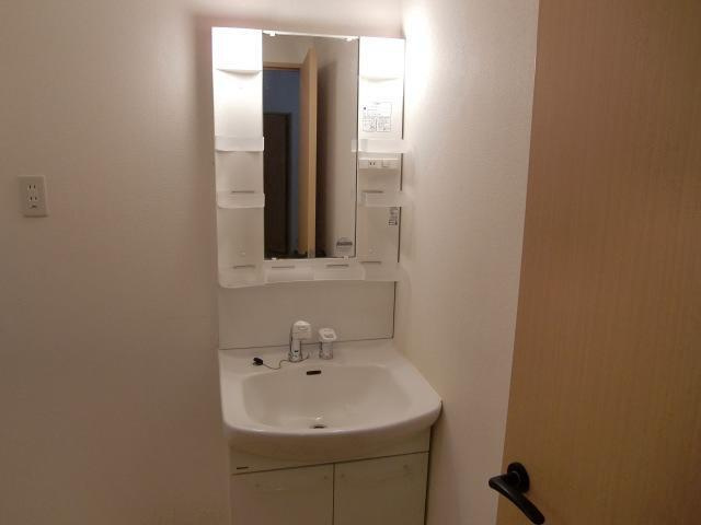 ベルリードＭの洗面所|スペースが確保できる洗面所です