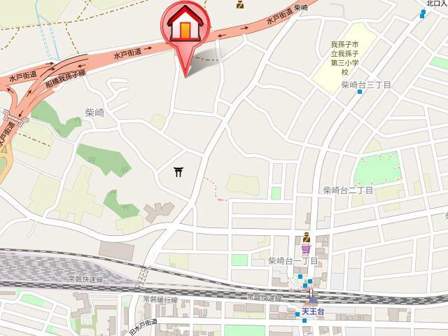 ベルリードＭの地図