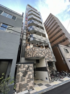 【外観】 | メゾニティ・クイーン阿波座 | オシャレなタイルデザインが目を惹く外観のマンションです♪