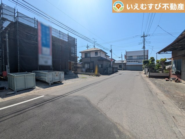 Cradle garden　深谷市中瀬第1の前面道路含む現地写真