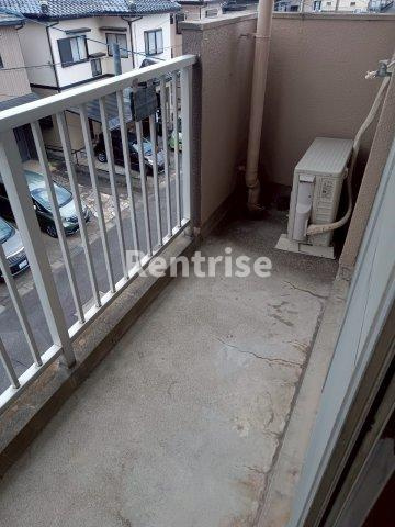 マンションアリスAのバルコニー