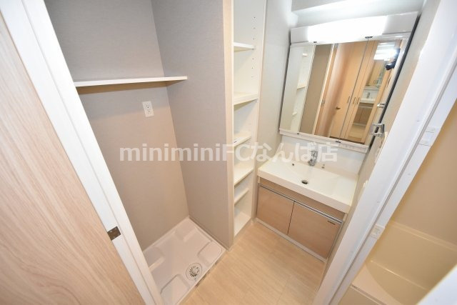 アーバネックス心斎橋Ⅱの洗面所