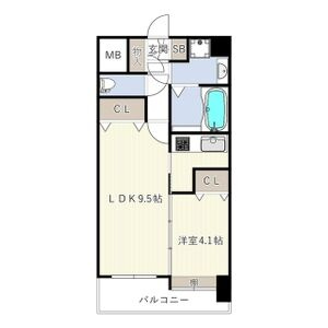 ES-Grande大阪City Avenueの間取り