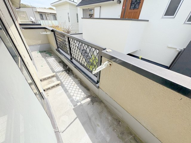 CREA御殿山Aのバルコニー|開放的で明るい空間を演出してくれるバルコニーです