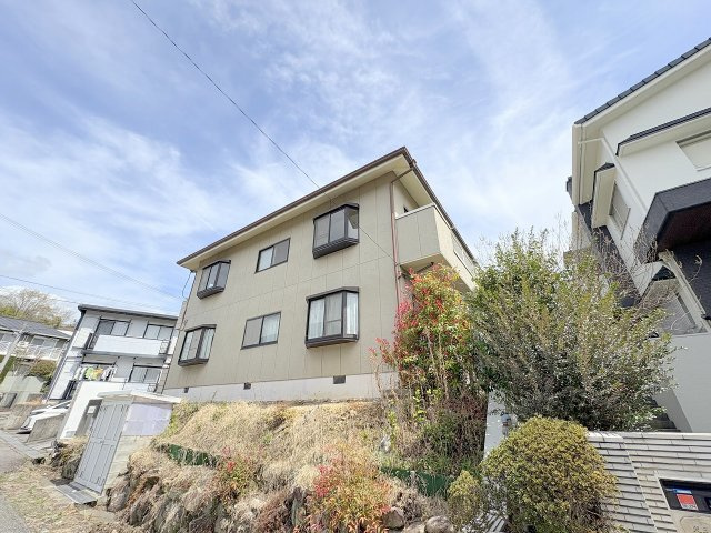 CREA御殿山Aの外観|外観は落ち着いています