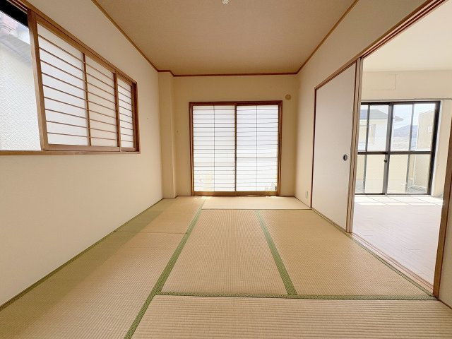 CREA御殿山Aの和室|フローリングだけでなく、和室もあります