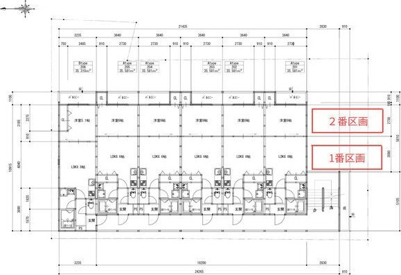 EIJU粉浜駅前の駐車場