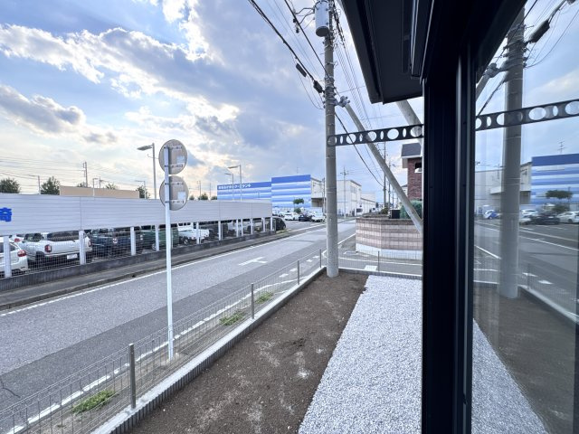 新築　伊勢崎市宮子町　Blooming　Garden　１号棟の展望|現地写真　伊勢崎市宮子町　Blooming　Garden　１号棟