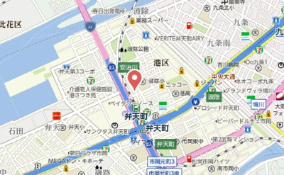 【地図】 | エスリード弁天町ノースプレミア