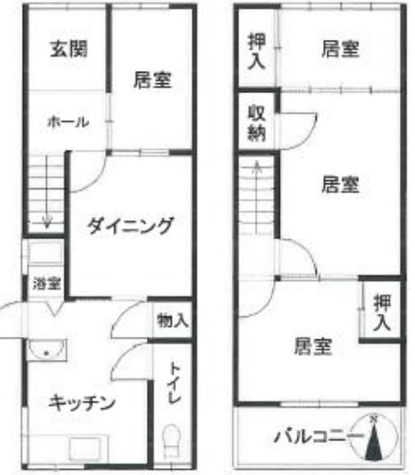 大正区 法人賃貸中！利回り12％の間取り