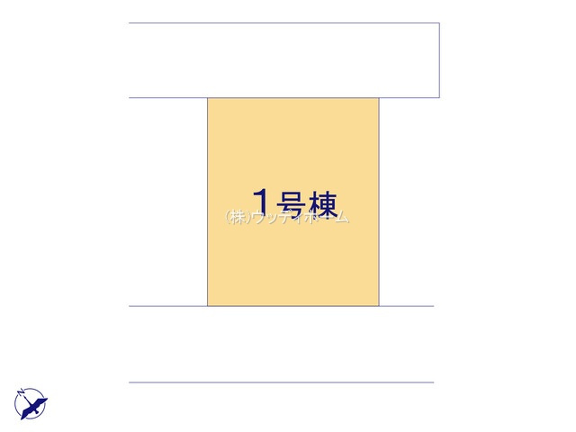 春日部市一ノ割2丁目　新築一戸建ての区画図