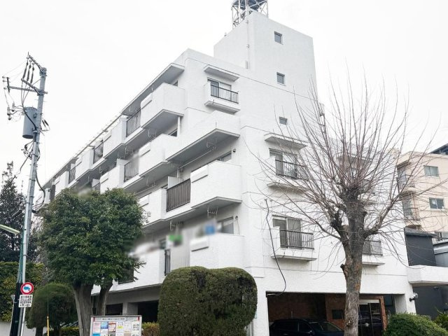 ライオンズマンション上馬の外観