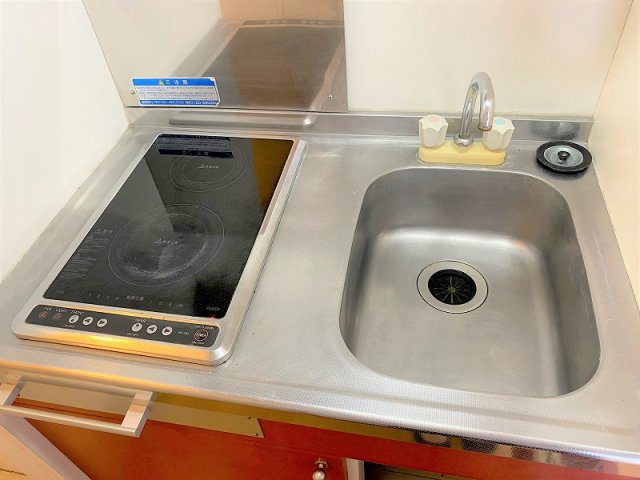 レオパレスノースランドのキッチン|設備・仕様は号室により異なる為、現況を優先致します。