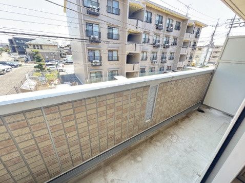 サンクレールのバルコニー