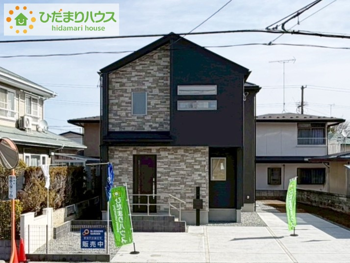 郡山市安積町南長久保二丁目　新築戸建　1号棟の外観|閑静な住宅地で叶える静かな暮らし(^^)/