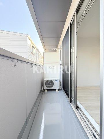 レジデンスコート森ノ宮のバルコニー