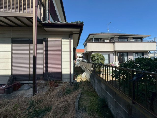 －三丁目不動産-本庄市小島南1丁目　中古戸建の庭