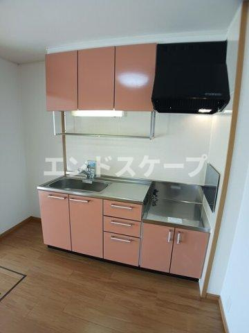 メゾンエスポールⅡ　Ｃのキッチン|高崎、前橋のお部屋探しはエンドスケープまで！お客様の理想お聞かせ下さい♪