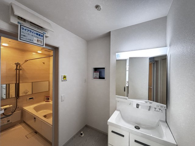 新築戸建　可部東1丁目(No.１／No.４)の独立洗面台