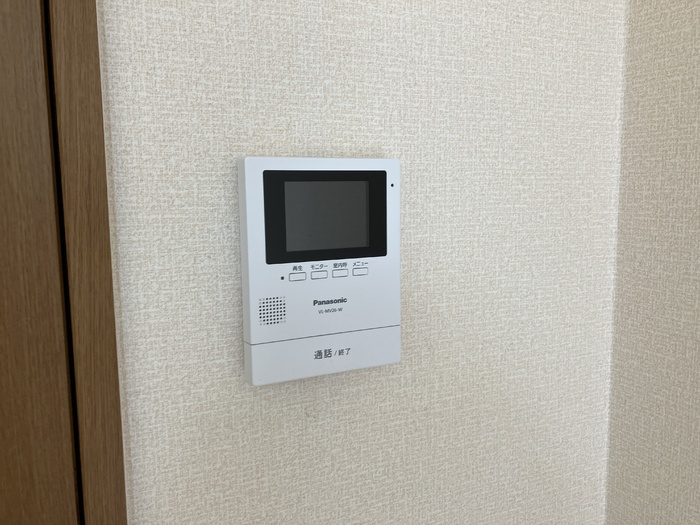 リバーサイド３３のセキュリティ|モニター付インターホン