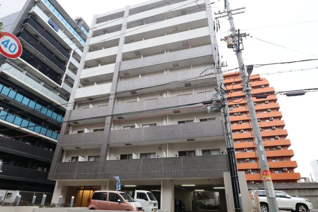 パークフラッツ新大阪の外観