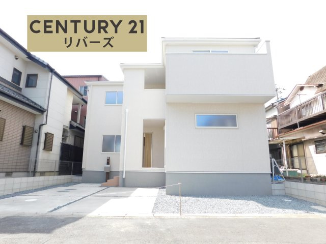 海部郡大治町大字鎌須賀の新築一戸建の外観|☆限定１棟☆ 　　いつでもご案内出来ます♪（お問合せ当日、平日、水曜、夜間でもＯＫ）　長期優良住宅♪　敷地３９．５９坪！　駐車らくらく並列２台ＯＫ！　収納豊富なプラン♪　広々インナーバルコニー♪