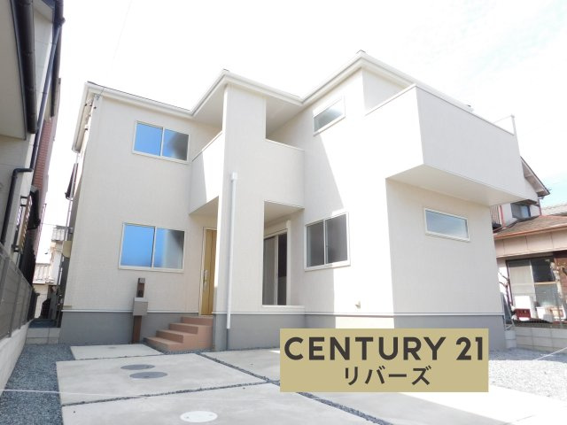 海部郡大治町大字鎌須賀の新築一戸建の外観|☆限定１棟☆ 　　いつでもご案内出来ます♪（お問合せ当日、平日、水曜、夜間でもＯＫ）　長期優良住宅♪　敷地３９．５９坪！　駐車らくらく並列２台ＯＫ！　収納豊富なプラン♪　広々インナーバルコニー♪