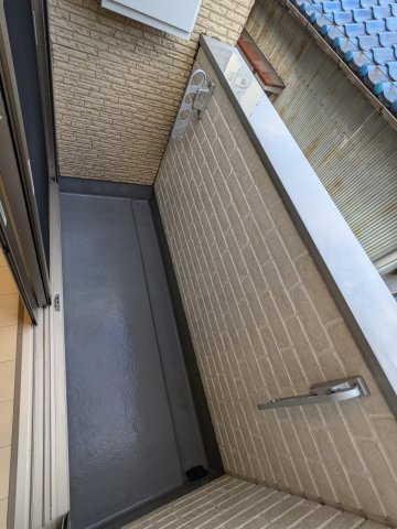 ハーモニーテラス大宝のバルコニー