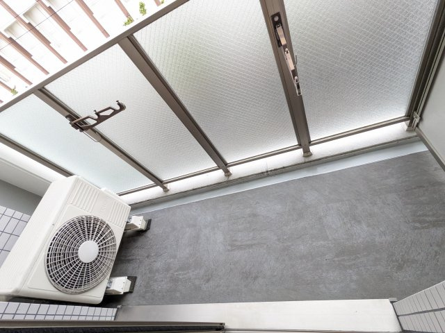 ハーモニーレジデンス名古屋今池のバルコニー