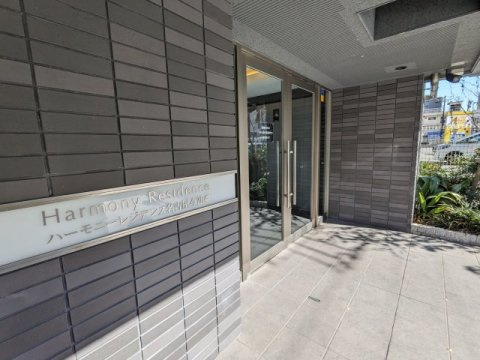 ハーモニーレジデンス名古屋今池のエントランス