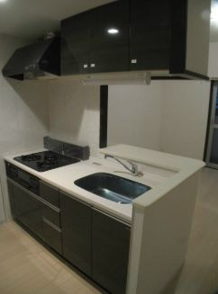 レジデンスヒルズのキッチン|※別号室参考写真