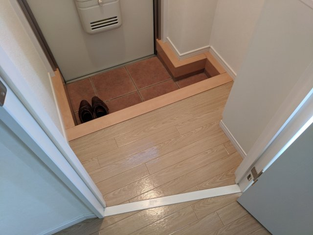 パナハイツの玄関