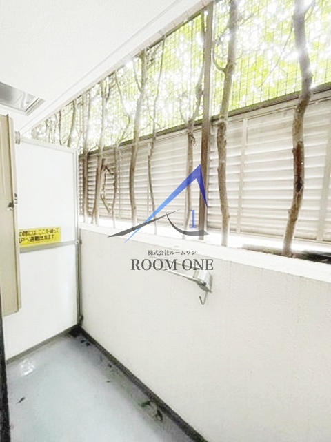 スカイコート田園調布のバルコニー|バルコニーです。