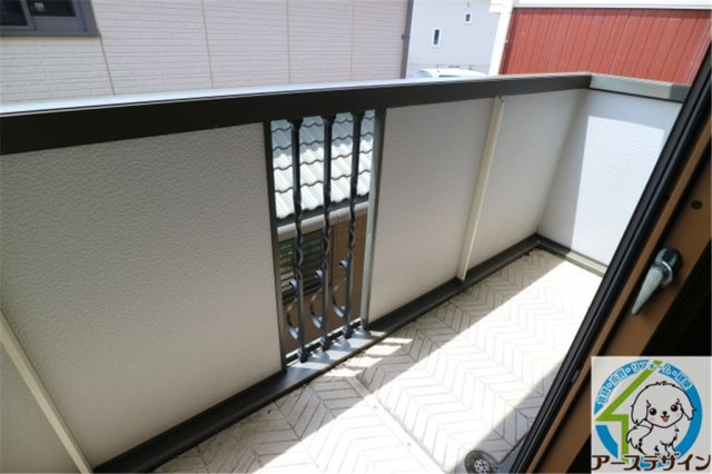 アルスクレストⅠのバルコニー|※パース写真