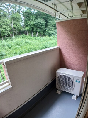 【バルコニー】 | プラシードアルバ | お洗濯にも便利なバルコニー付き